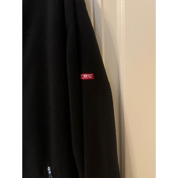 SCOTTeVEST Fleece 1/4 Zip Utility Black TEC Multiple Pocket Mens Jacket XL - Picture 5 of 6